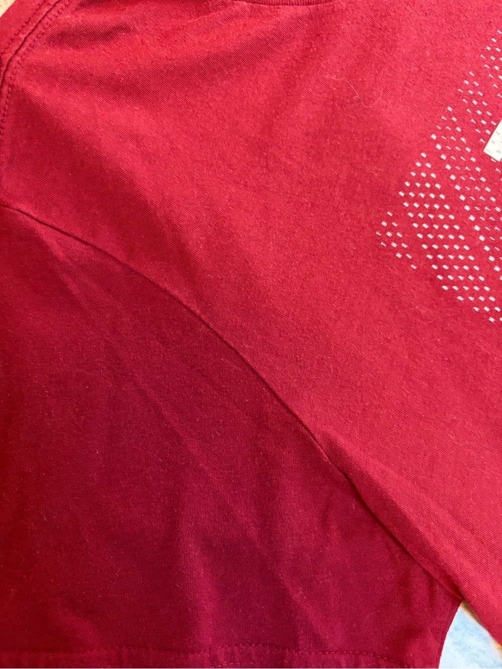 Adidas Men's Three Stripe Life T-Shirt - Burgundy Size XL - Picture 3 of 5